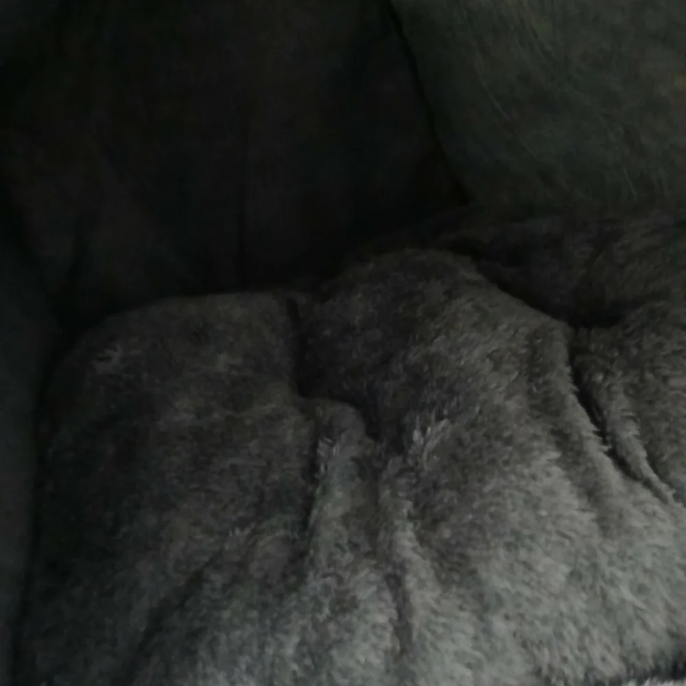 Cozy Gray Pet Dog Bed Xl Washable Indoor Dog House